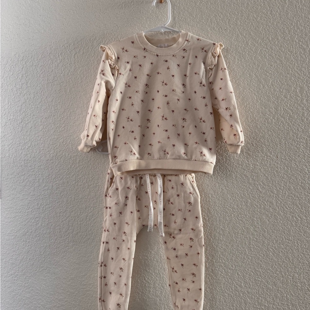 Jamie Kay Cream and Brown Set